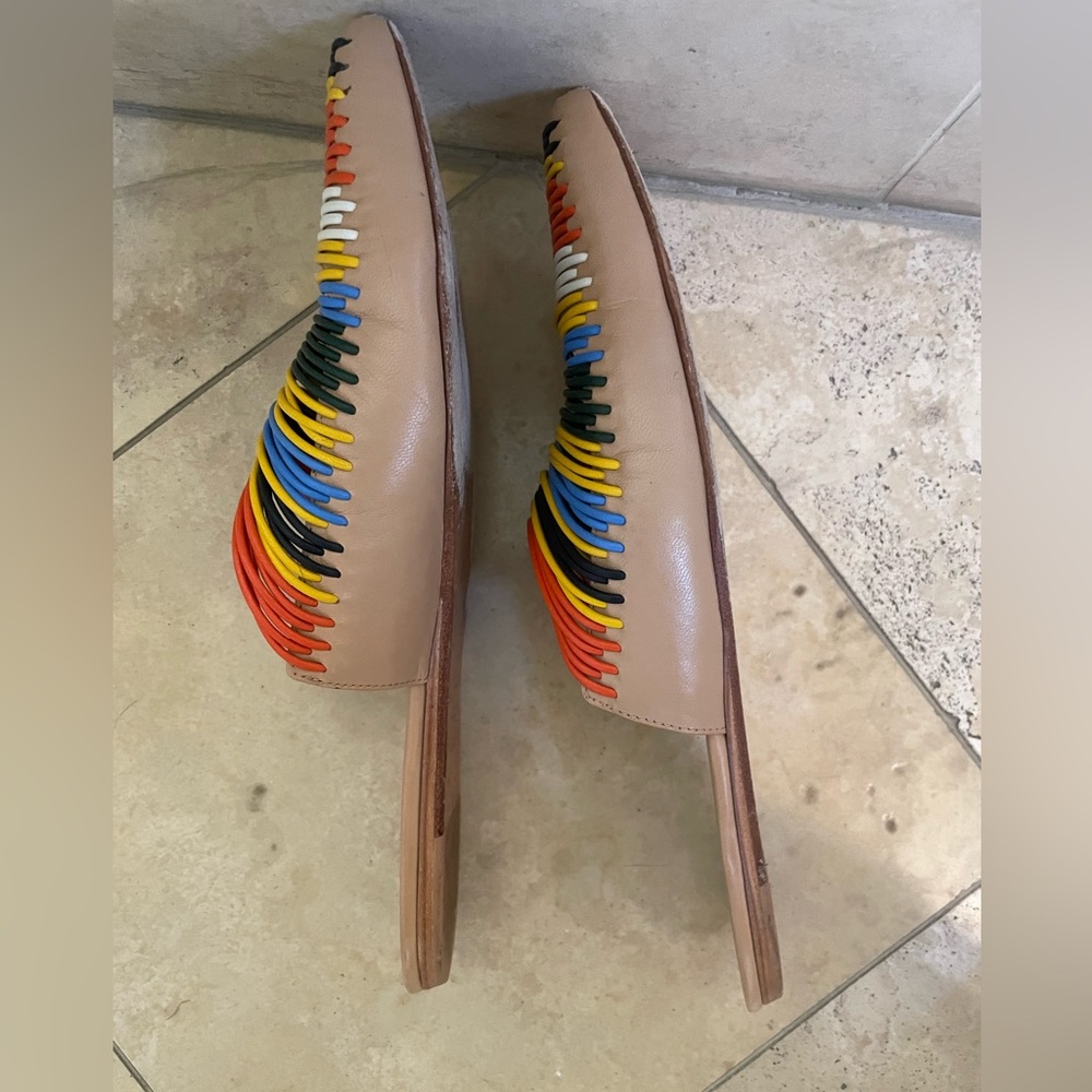 Tory Burch Siena multi- color mule sandals - Picture 4 of 10
